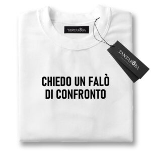 T-shirt Temptation Island Chiedo falò di confronto