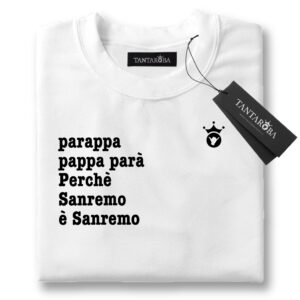 T-Shirt Perchè Sanremo è Sanremo